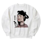 B-catのだじゃれ偉人シリーズ「聖徳太子」 Heavyweight Crew Neck Sweatshirt