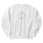 ティッシュティッシュの親子で身につけよう (おとうさん) Heavyweight Crew Neck Sweatshirt