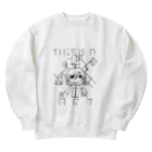 月から幾何学ショップのThis is a art Heavyweight Crew Neck Sweatshirt