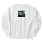 dai-gooutの漂う叫び Heavyweight Crew Neck Sweatshirt