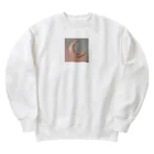 fumifu3の三日月柄 Heavyweight Crew Neck Sweatshirt