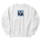 IMAOKA-RYOのふわふわのパンダ Heavyweight Crew Neck Sweatshirt