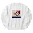 Vintage Hi-Tecのハート Heavyweight Crew Neck Sweatshirt