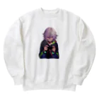 AICreaterのゲーミングBoy No.1 Heavyweight Crew Neck Sweatshirt