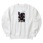 かんぱい工房のペンギンの口の中 Heavyweight Crew Neck Sweatshirt