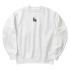 kikesdsのかっこいい雀 Heavyweight Crew Neck Sweatshirt