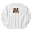 中村悠弥の街を走るシュナウザー Heavyweight Crew Neck Sweatshirt