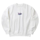 sansamのねこごろり Heavyweight Crew Neck Sweatshirt