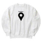 Sounds Focus&RelaxのI’ｍ here. Heavyweight Crew Neck Sweatshirt