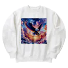 creatoonの空と大鷹 Heavyweight Crew Neck Sweatshirt