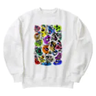 Colorful fam Earthのガチャキャラ　両面プリント Heavyweight Crew Neck Sweatshirt
