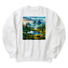 すずらん24の大自然の恵み　 Heavyweight Crew Neck Sweatshirt