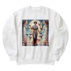 われらちきゅうかぞくのLibra 天秤座 Heavyweight Crew Neck Sweatshirt