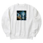 太陽の手の水の妖精 Heavyweight Crew Neck Sweatshirt