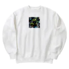 massy_nakiriの高度な技術を駆使するカエル Heavyweight Crew Neck Sweatshirt