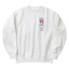 みさき🐰🍀⛄️のみさきのグッズ Heavyweight Crew Neck Sweatshirt