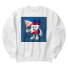 happiness_shopの２０２４　フィリピンキャラの決定版 Heavyweight Crew Neck Sweatshirt