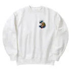 さとうです(イラスト)の火星くん Heavyweight Crew Neck Sweatshirt