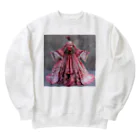 AQUAMETAVERSEの貴族の洋服　なでしこ1478 Heavyweight Crew Neck Sweatshirt