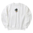 nono_0703のボーカル・ライオン Heavyweight Crew Neck Sweatshirt