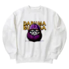 ganja manの達磨 Heavyweight Crew Neck Sweatshirt