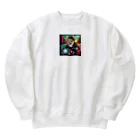 キャップ犬専門店のキャップ犬4 Heavyweight Crew Neck Sweatshirt