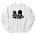 ニゴ猫　shopの記者会見 Heavyweight Crew Neck Sweatshirt