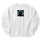 かんぱい工房のホラーハリネズミ Heavyweight Crew Neck Sweatshirt