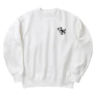 結musubi yoga オフィシャルグッズの結musubi yogaのむすびわん Heavyweight Crew Neck Sweatshirt