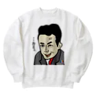 B-catのだじゃれ偉人シリーズ「カミュ」 Heavyweight Crew Neck Sweatshirt