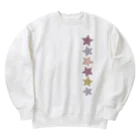 つきしょっぷのくすみカラーの星 Heavyweight Crew Neck Sweatshirt