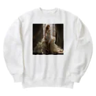 AQUAMETAVERSEのウエデｲングドレス　なでしこ1478 Heavyweight Crew Neck Sweatshirt