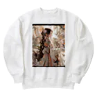 AQUAMETAVERSEの東洋のお姫様　なでしこ1478 Heavyweight Crew Neck Sweatshirt