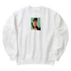 AQUAMETAVERSEのティファニーでお茶を　Hime  2530 Heavyweight Crew Neck Sweatshirt