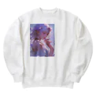 AQUAMETAVERSEの花の香りに囲まれて　ラフルール　1859 Heavyweight Crew Neck Sweatshirt