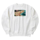 かてこの洋服販売所の波の調べ Heavyweight Crew Neck Sweatshirt