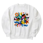 tohateの春 Heavyweight Crew Neck Sweatshirt