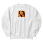 AQUAMETAVERSEの太陽の中のチェリーフレーバー Marsa 106 Heavyweight Crew Neck Sweatshirt