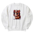 アニマルファッションのスーパーホース菜々美 Heavyweight Crew Neck Sweatshirt