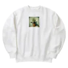 tksののびのび植物くん Heavyweight Crew Neck Sweatshirt