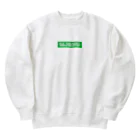 ゴルフバカイラストレーター野村タケオのNOM SHOPのゴルフがあると人生は少し楽しい Heavyweight Crew Neck Sweatshirt