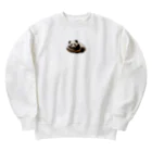 たまちゃんSHOPのねむねむパンダ Heavyweight Crew Neck Sweatshirt