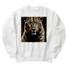 ritomomijiのヒョウ6 Heavyweight Crew Neck Sweatshirt