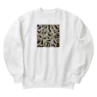 ok13のエジプト鳥④ Heavyweight Crew Neck Sweatshirt