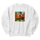 bottaの可愛い、トマト、リコピン Heavyweight Crew Neck Sweatshirt