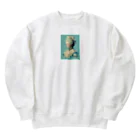 AQUAMETAVERSEの高貴な王妃　#1  Tomoe bb 2712 Heavyweight Crew Neck Sweatshirt