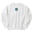 denyo dreamの快眠子ウサギ Heavyweight Crew Neck Sweatshirt