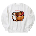 ドッくんショップのホットドッくん Heavyweight Crew Neck Sweatshirt