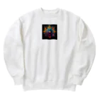 AQUAMETAVERSEの幸福、安定の印　なでしこ1478 Heavyweight Crew Neck Sweatshirt