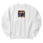 しんすけのバレーボール Heavyweight Crew Neck Sweatshirt